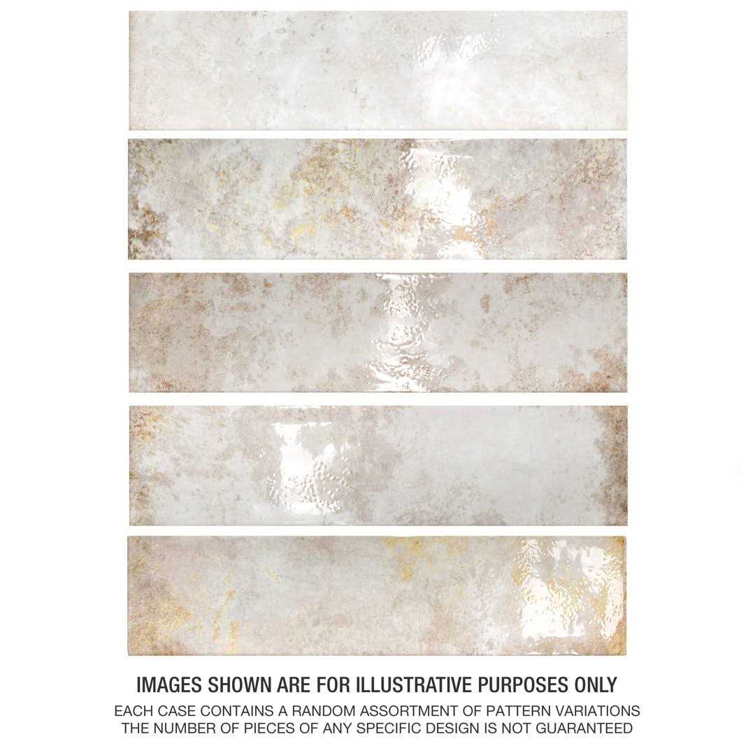 Merola Tile Biarritz 3 in. x 6 in. Ceramic Wall Tile - MT - Mrs Treak