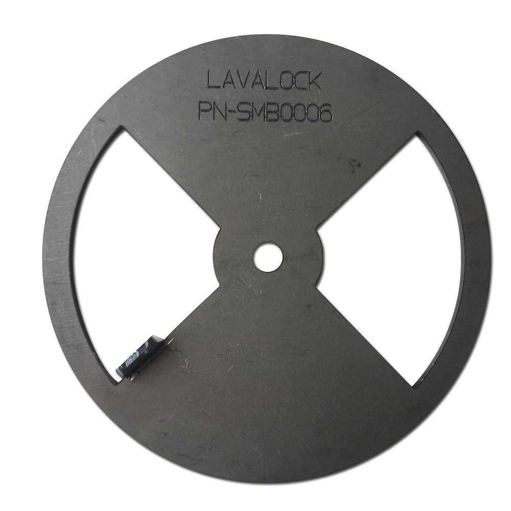 LavaLock Smoker Pinwheel BBQ air Damper Pit Grill Vent - MT - Mrs Treak