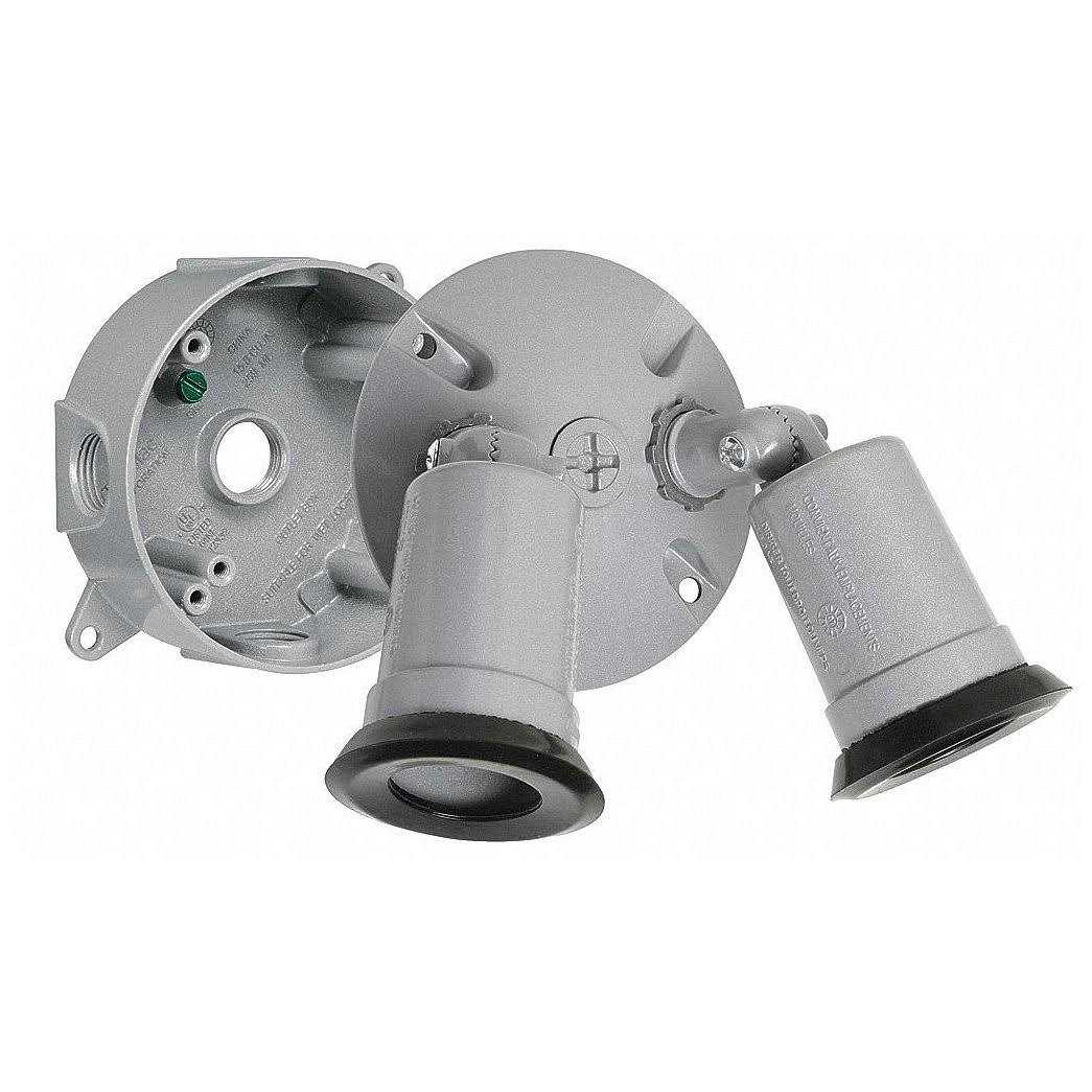 Taymac LPB3400 Flat Round Blank Plate Metallic 5 4-Inch. Box Mount - MT - Mrs Treak