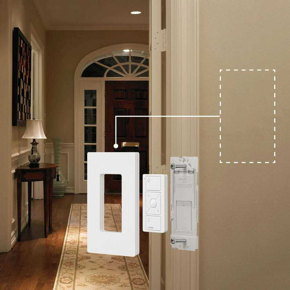 Lutron Pico Smart Remote Wall-Mounting Kit PJ2-WALL-WH-L01 - MT - Mrs Treak