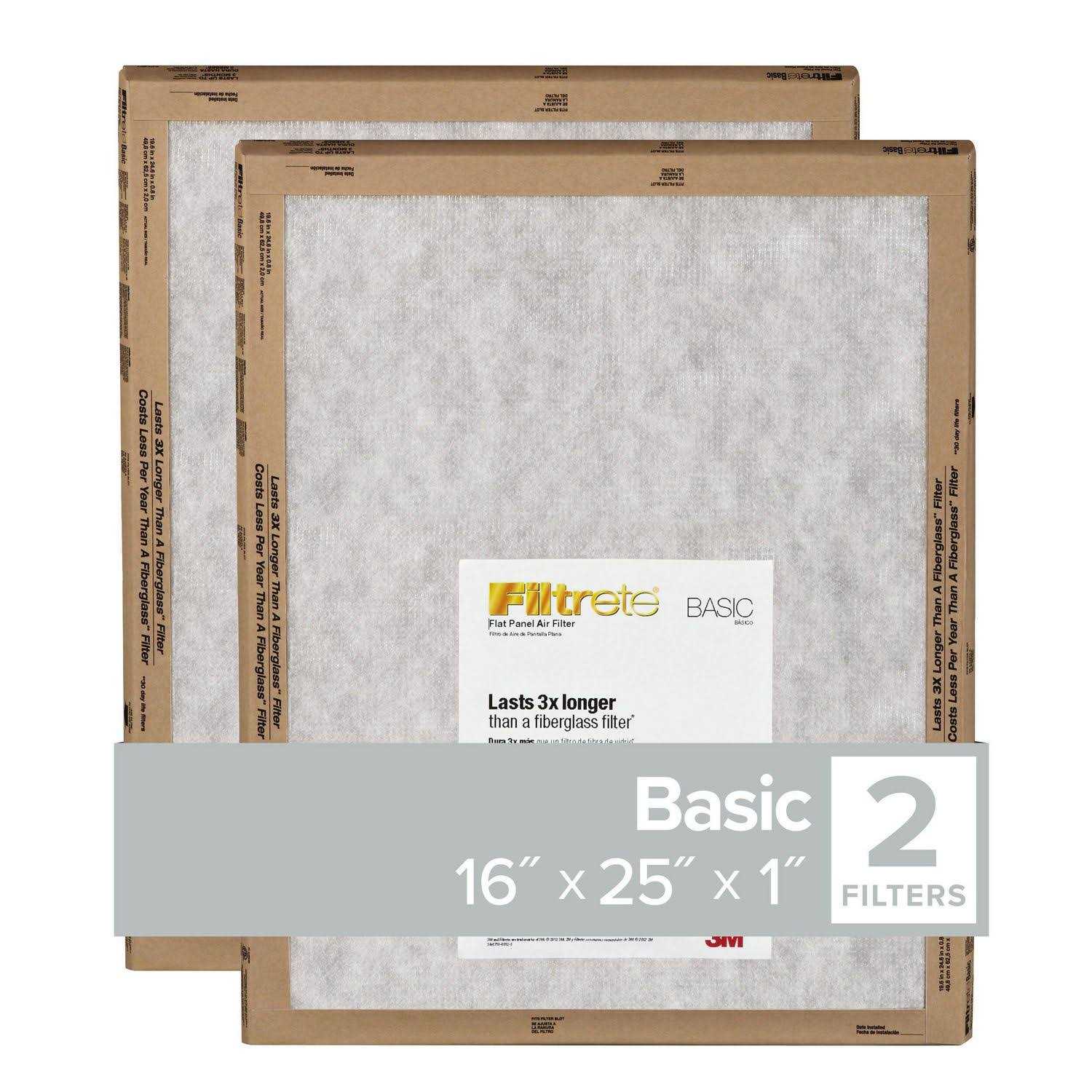 Filtrete 16x20x1 2pk Allergen Defense Air Filter 1000 MPR - MT - Mrs Treak
