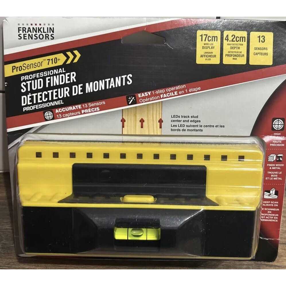 Franklin Sensors ProSensor 1.6-in Scan Depth Metal and Wood Stud Finder FSX110002 - MT - Mrs Treak