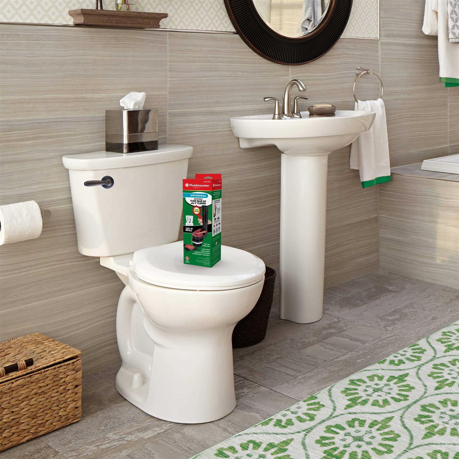 Fluidmaster K-400A-023 Mansfield Toilet Fill Valve and Flush Valve Seal Repair Kit K-400A-023-T5 - MT - Mrs Treak