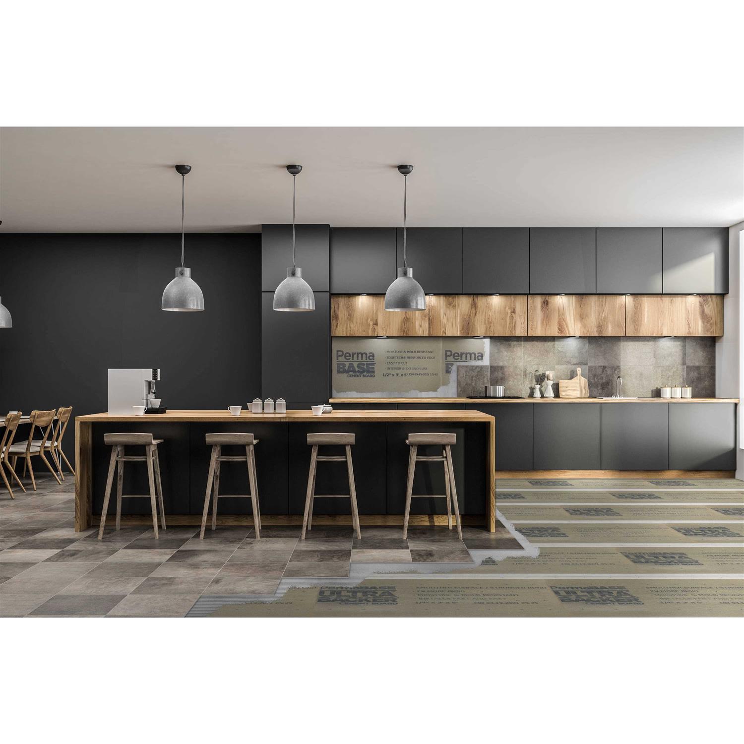 PermaBASE Perma Base 3′ x 5′ x 1/2 Plus Cement Water Resistant Backer Board 50005394 - MT - Mrs Treak