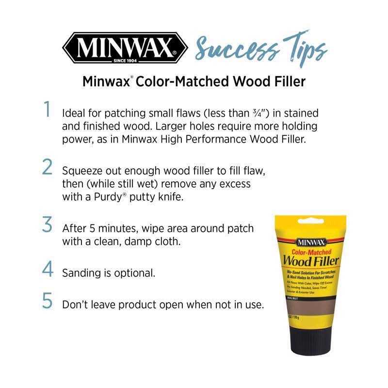 Minwax 6 oz Wood Filler - MT - Mrs Treak
