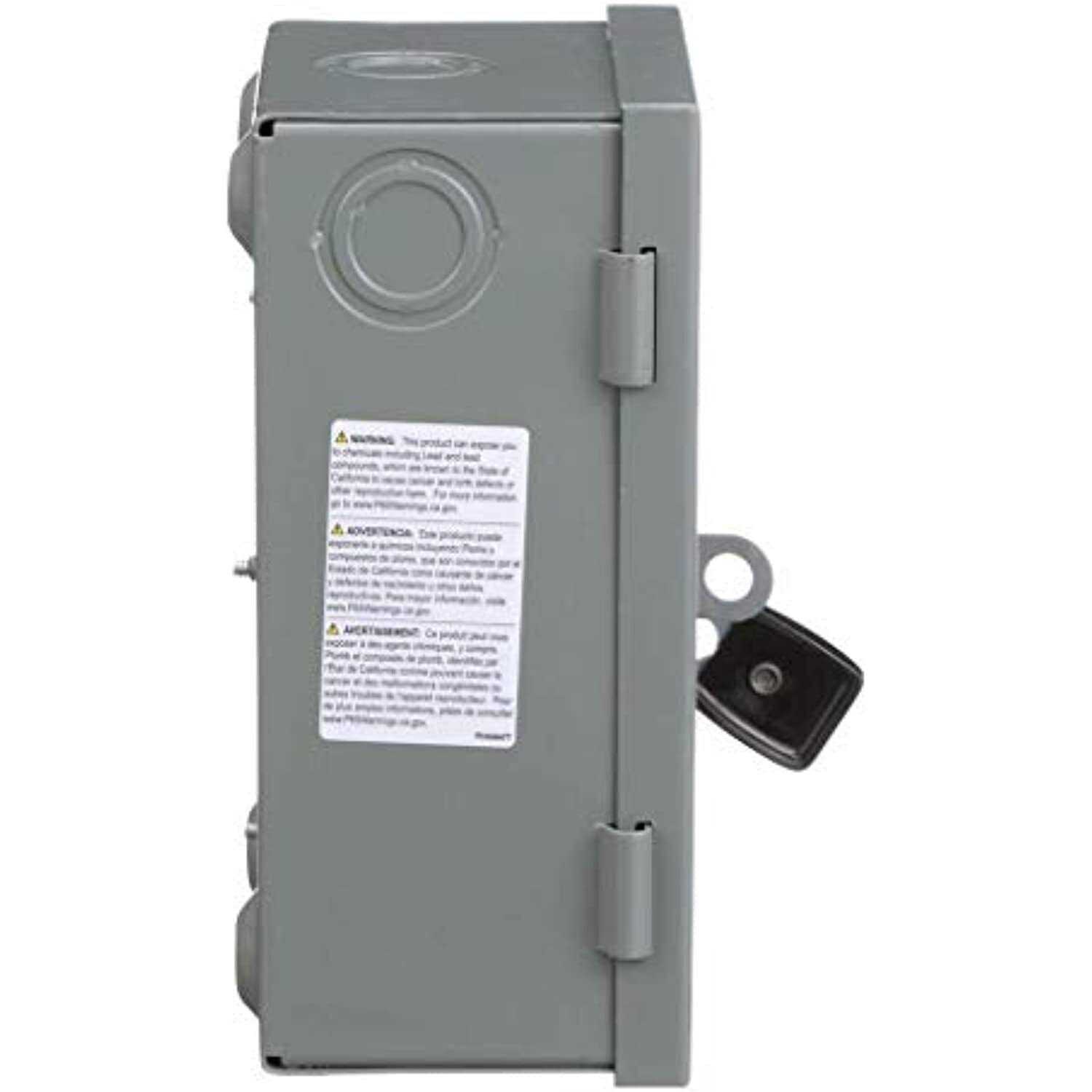 Square D L111N Safety Switch - MT - Mrs Treak