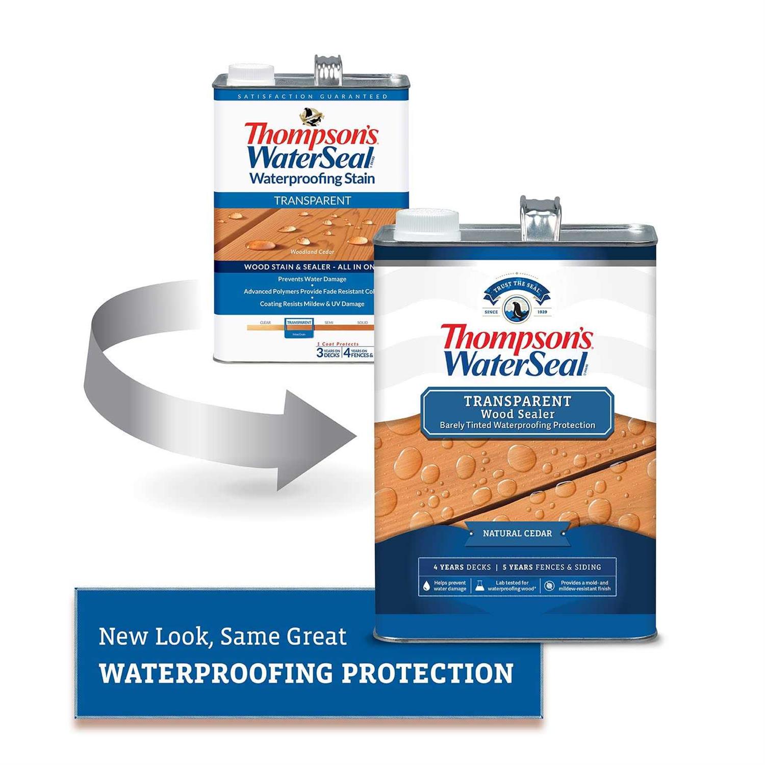 Thompson’s WaterSeal Thompson’s WaterSeal Semi-Transparent Waterproofing Wood Stain and Sealer - MT - Mrs Treak