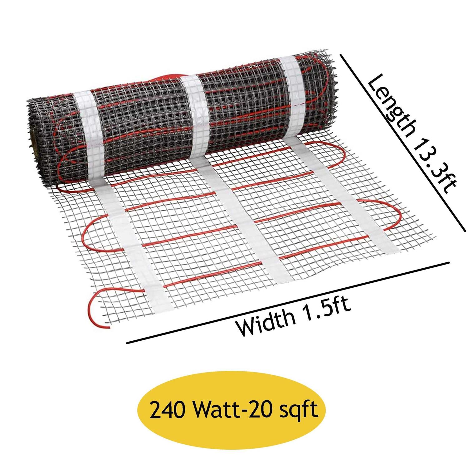 Econohome Indoor Underfloor Heating Mat - MT - Mrs Treak