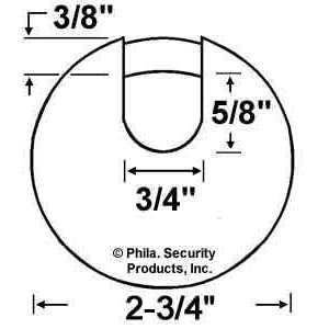 Master Lock Covered Padlock 131D - MT - Mrs Treak