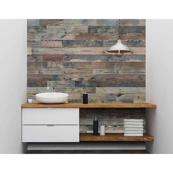 Ejoy 6 in x 0.8 in. Wood Solid Wall Cladding Siding Board - MT - Mrs Treak