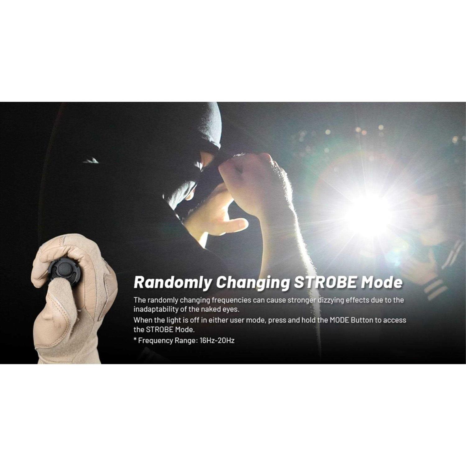 Nitecore P20iX 4000 Lumen USB-C Rechargeable Flashlight - MT - Mrs Treak