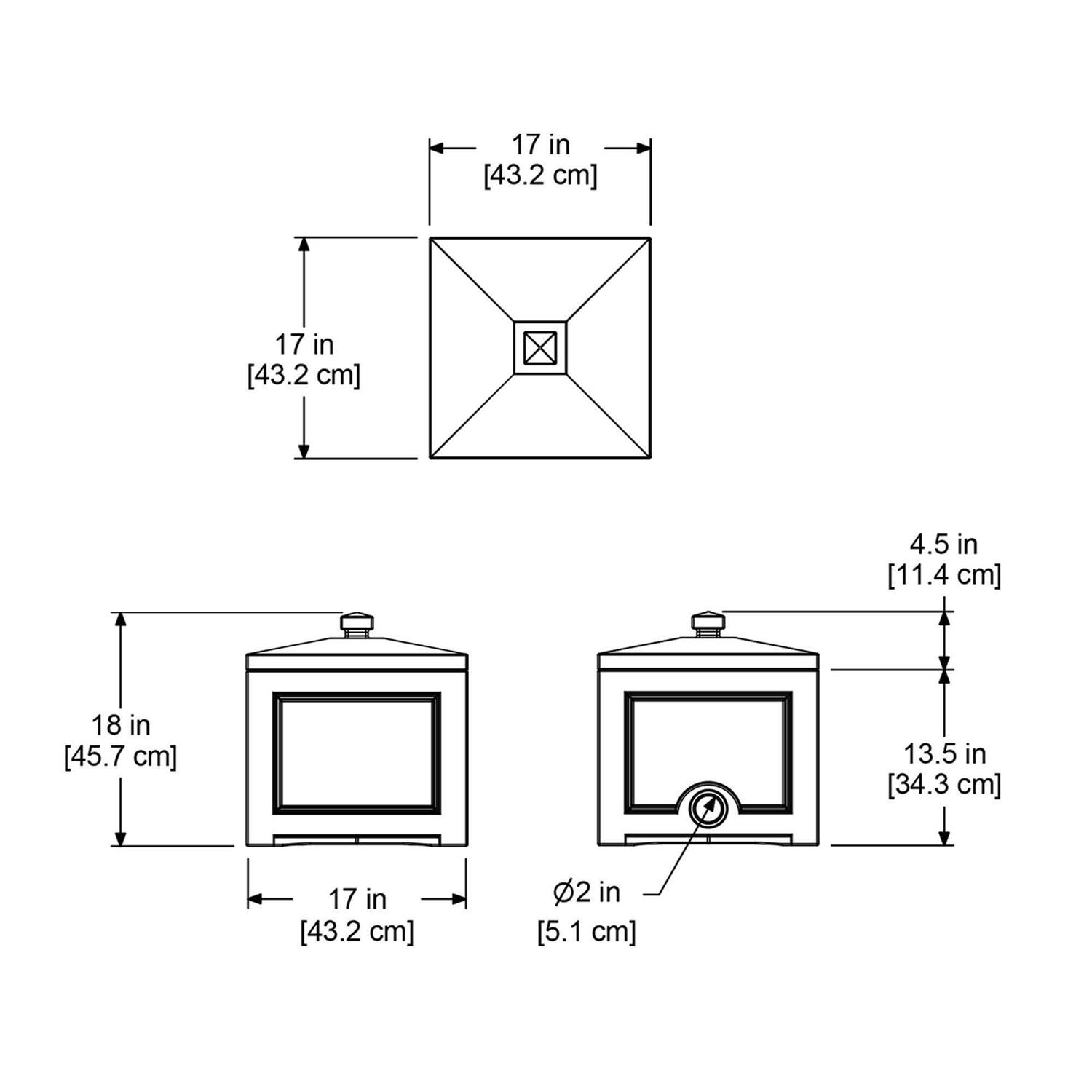 Mayne Fairfield Garden Hose Bin - MT - Mrs Treak