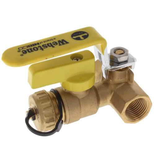 Webstone Ball Drain Valve 50613 - MT - Mrs Treak