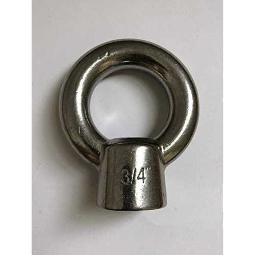 US Stainless Stainless Steel 316 Lifting Eye Nut UNC Marine Grade - MT - Mrs Treak