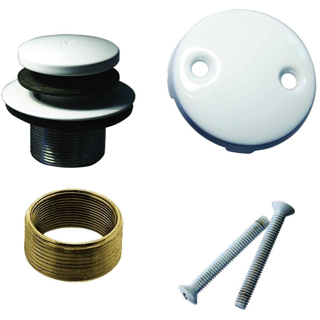 Westbrass Tip-Toe Sch. 40 PVC Bath Waste with One-Hole Elbow D49321 - MT - Mrs Treak