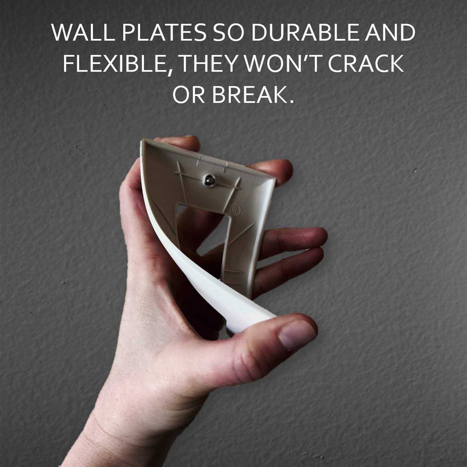 Pass & Seymour TP113W 2-Gang Combination Wall Plate - MT - Mrs Treak