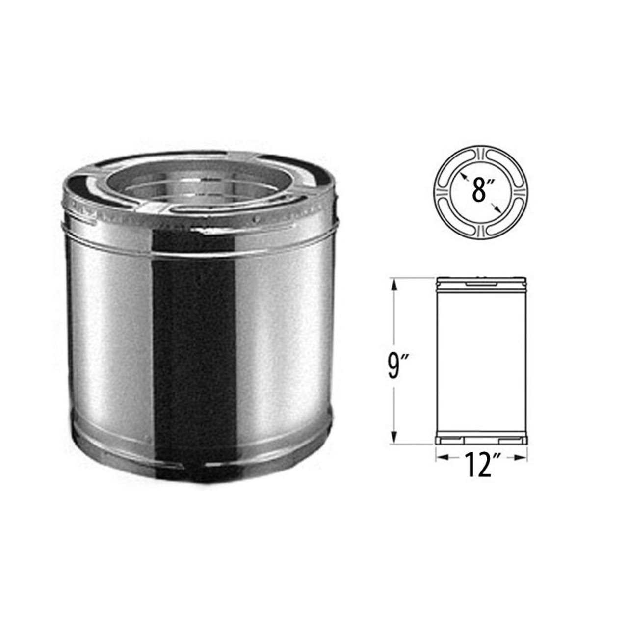 DuraVent DuraPlus 6 in. Wall Thimble - MT - Mrs Treak