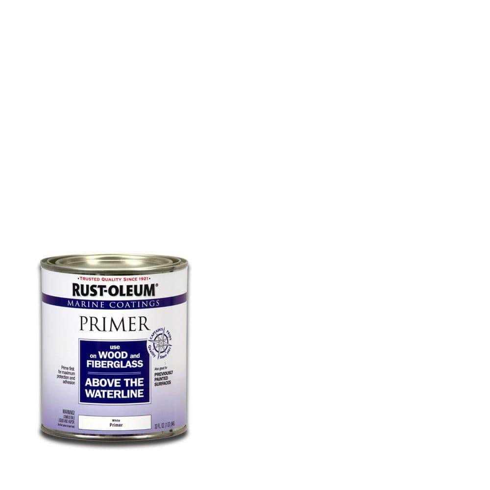 White Rust-Oleum Marine Coatings Wood & Fiberglass Primer 207014 - MT - Mrs Treak