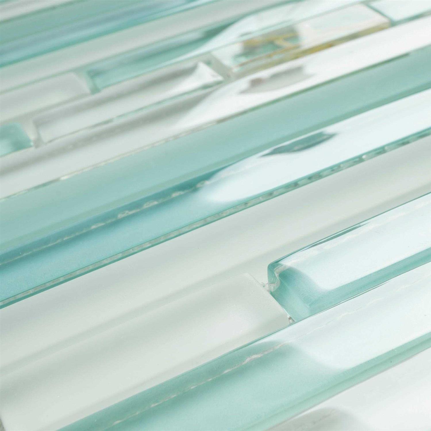 Supreme Tile TileGen. Random Sized Glass Mosaic Tile Wall Tile - MT - Mrs Treak