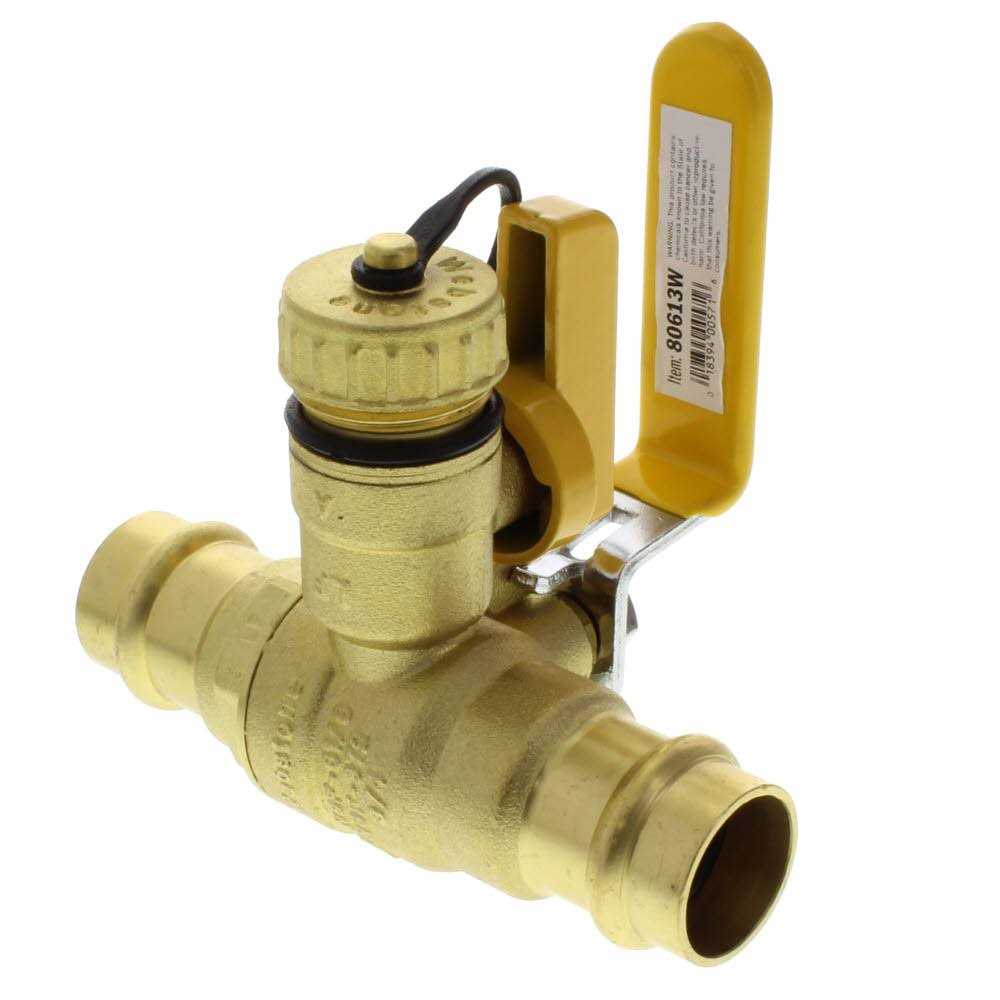 Webstone 41672 Expansion Tank Service Valve 1/2 - MT - Mrs Treak