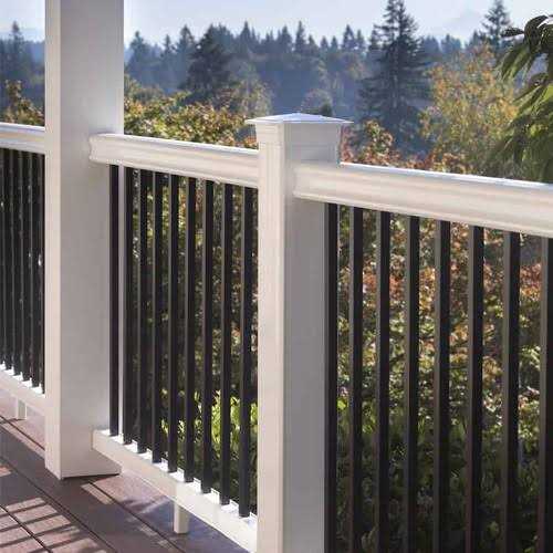 TimberTech RadianceRail Express Rail Pack for Round Aluminum Balusters - MT - Mrs Treak