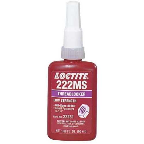 Loctite 222MS Threadlocker Low Strength/Small Screw - MT - Mrs Treak