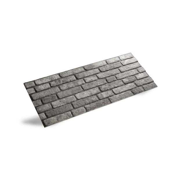 WALL!SUPPLY 0.79 in. x 19.69 in. x 47.24 in. UltraLight Faux Brick - MT - Mrs Treak