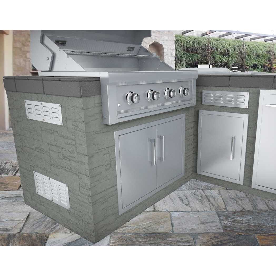 Sunstone 15x 6-1/2 Stainless Steel Venting Panel - MT - Mrs Treak