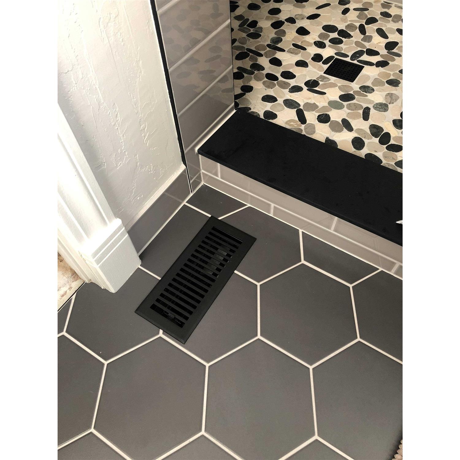 Madelyn Carter 2 x 10 Cast Aluminum Linear Bar Vent Cover – Brushed Satin (Overall: 3.75 x 11.75) - MT - Mrs Treak