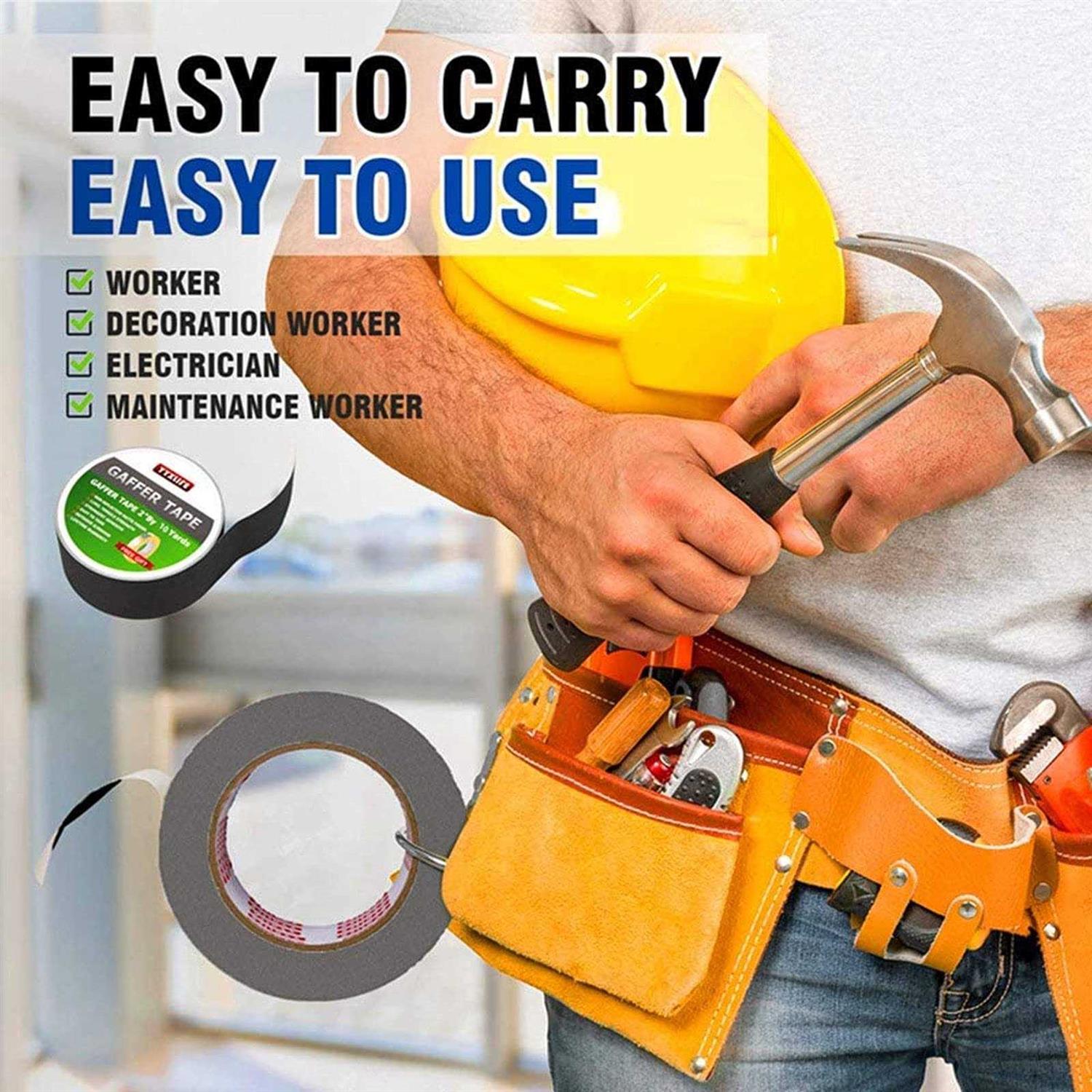 Yyxlife Premium Grade Gaffers Tape Heavy Duty Non-reflective Matte No - MT - Mrs Treak