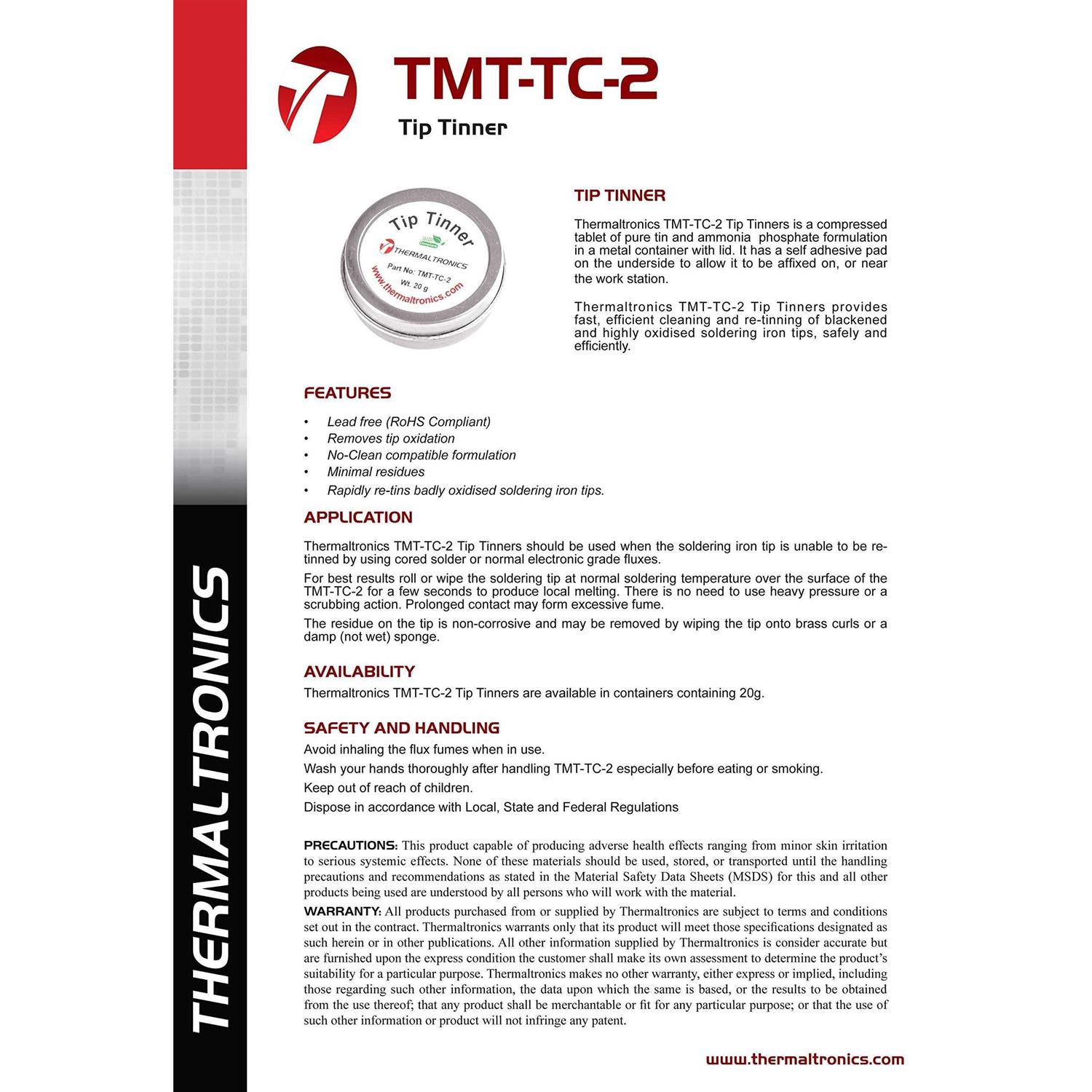Thermal Fuse Thermal Cutoff Limiter 192c Degrees Celsius - MT - Mrs Treak