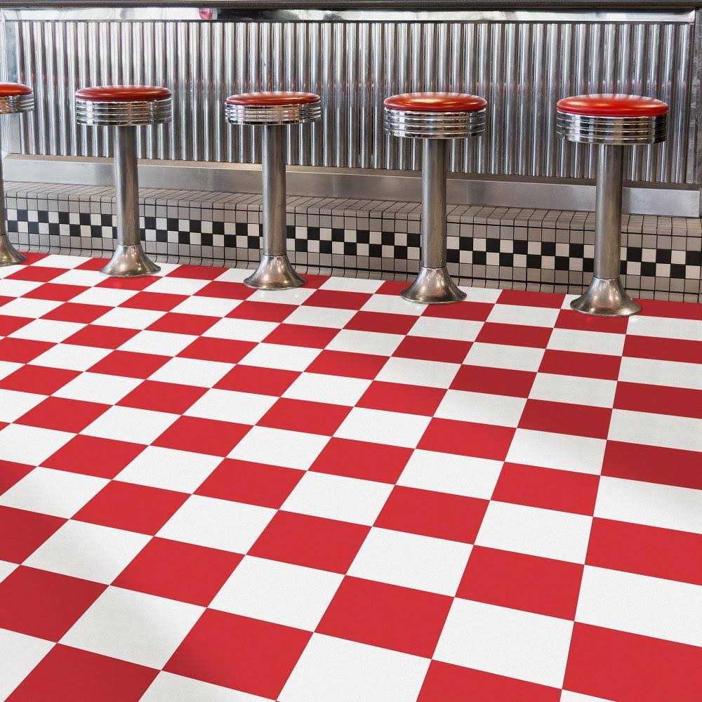 Perfection Floor Tile and 0.05-mil x 20-in W x 20-in L Water Resistant Interlocking Luxury Vinyl Tile Flooring - MT - Mrs Treak