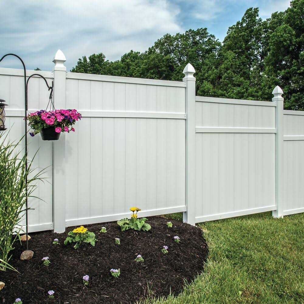 Freedom 7-ft H x 5-in W Vinyl Corner Fence Post - MT - Mrs Treak