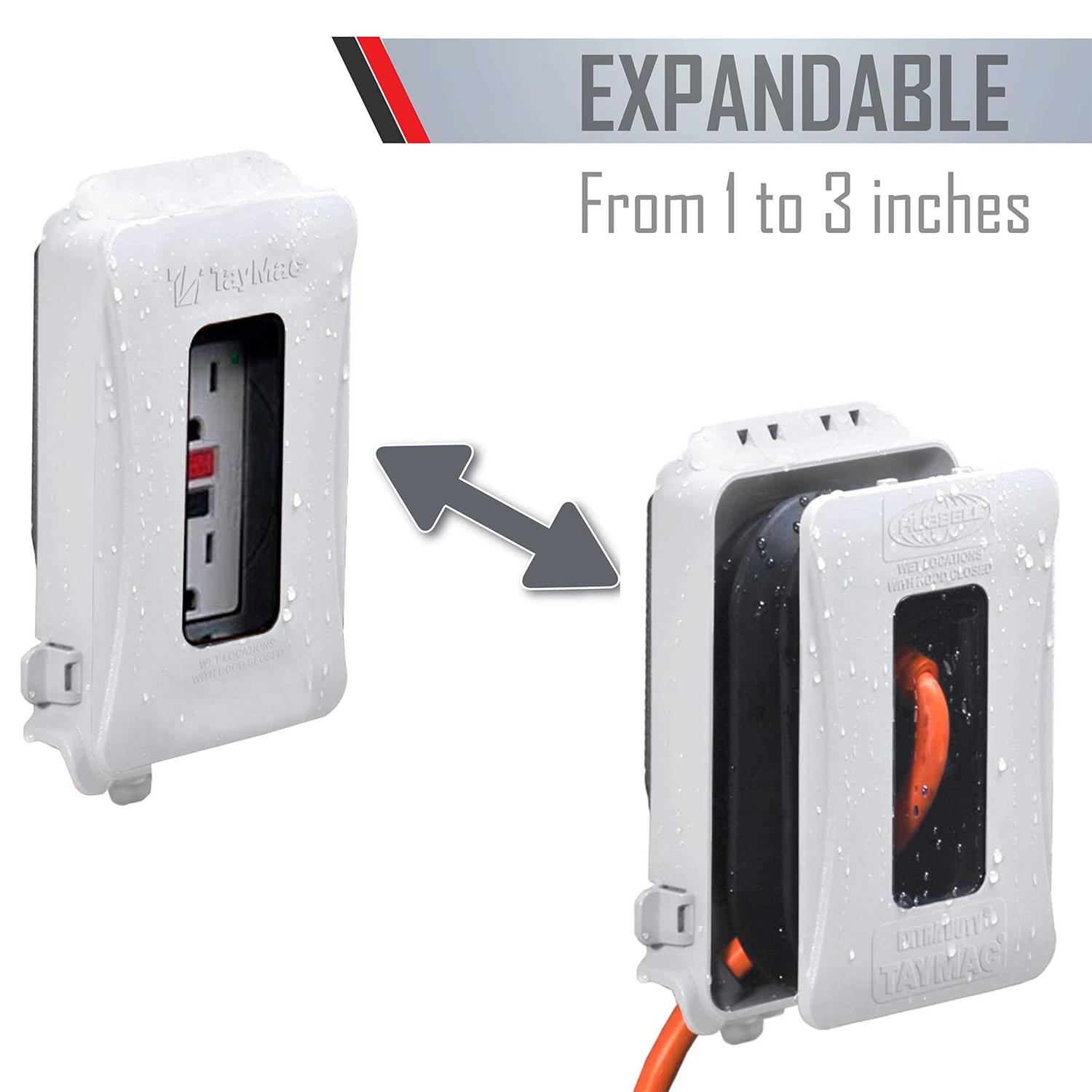 TayMac Masque Revive 2-Gang Toggle Midsize Wall Plate - MT - Mrs Treak