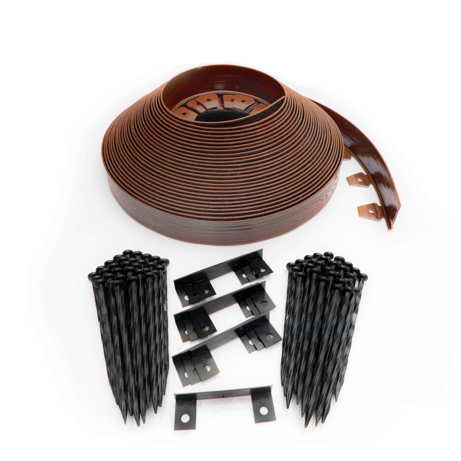 EasyFlex 2.5 Tall Wall No-Dig Landscape Edging Kit 3220E-100C - MT - Mrs Treak