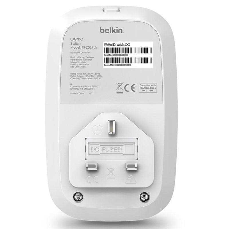 Wemo Smart Plug with Thread WSP100 - MT - Mrs Treak