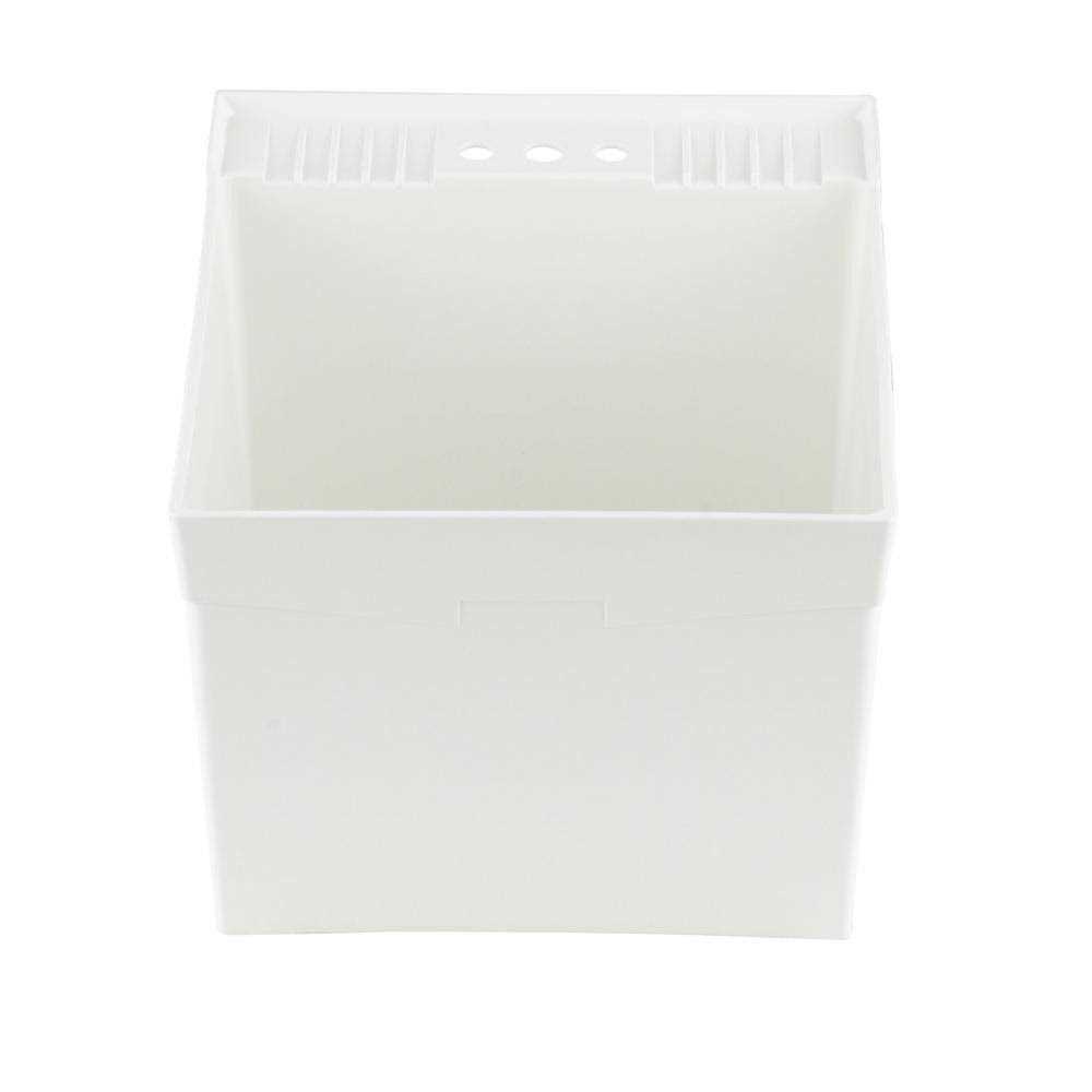 Mustee 19CF 20×24 inch Combo Laundry Tub, White - MT - Mrs Treak