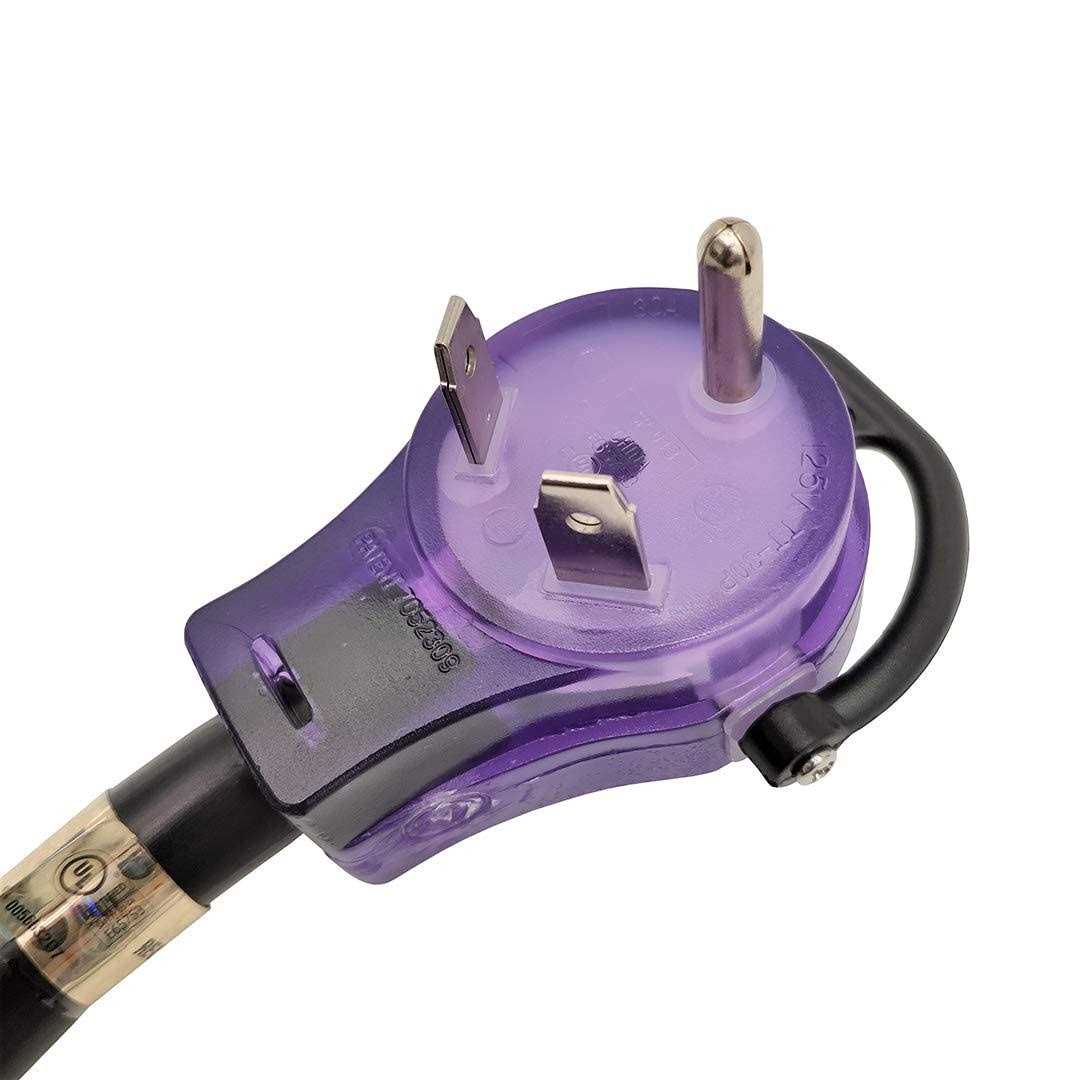 Parkworld RV 30A Extension Cord NEMA TT-30 with Handle - MT - Mrs Treak