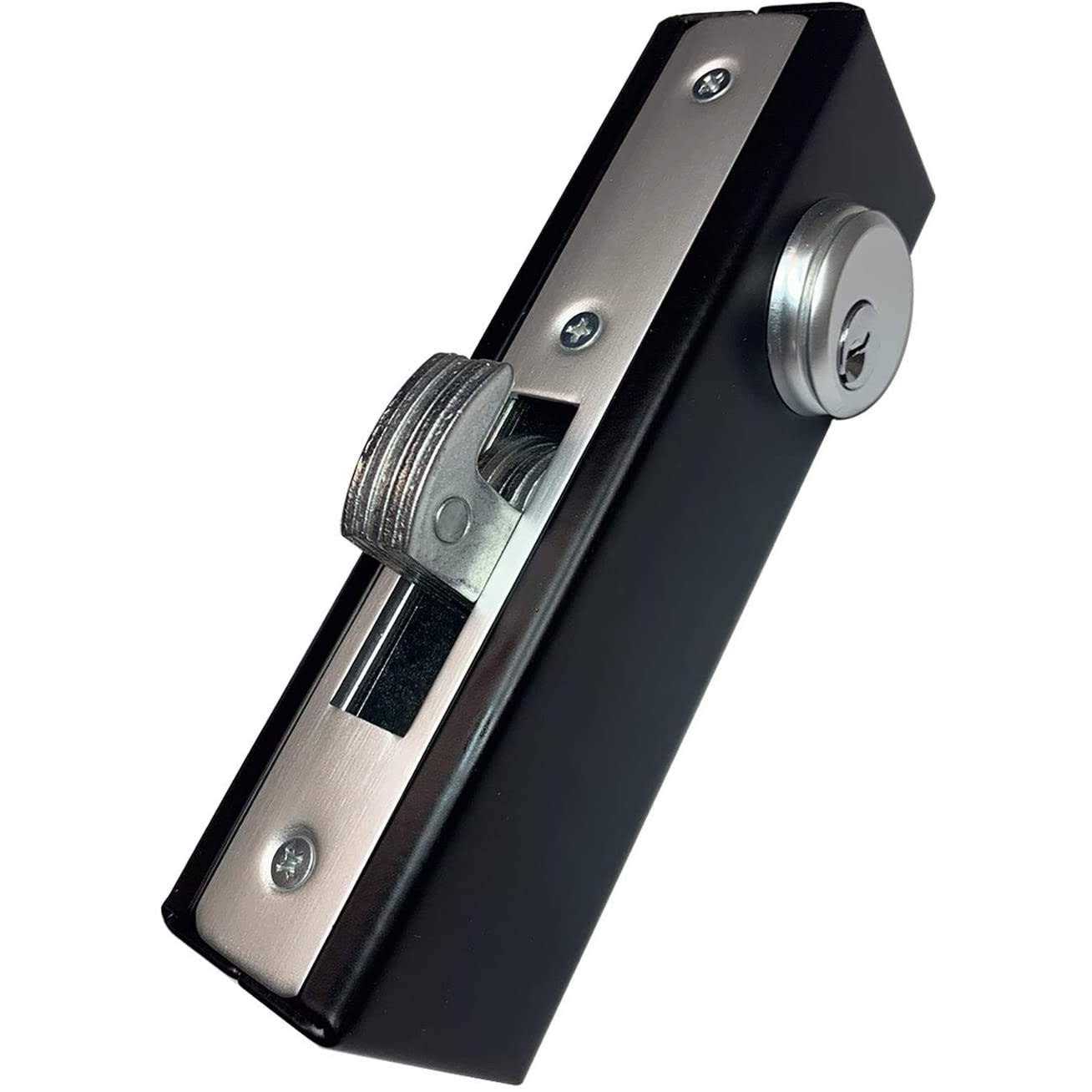 Weldandfabshop Gate Lockbox Double Hole Weldable Steel 6 3/4 x 4 3/8 x 1 1/2 Unpainted - MT - Mrs Treak