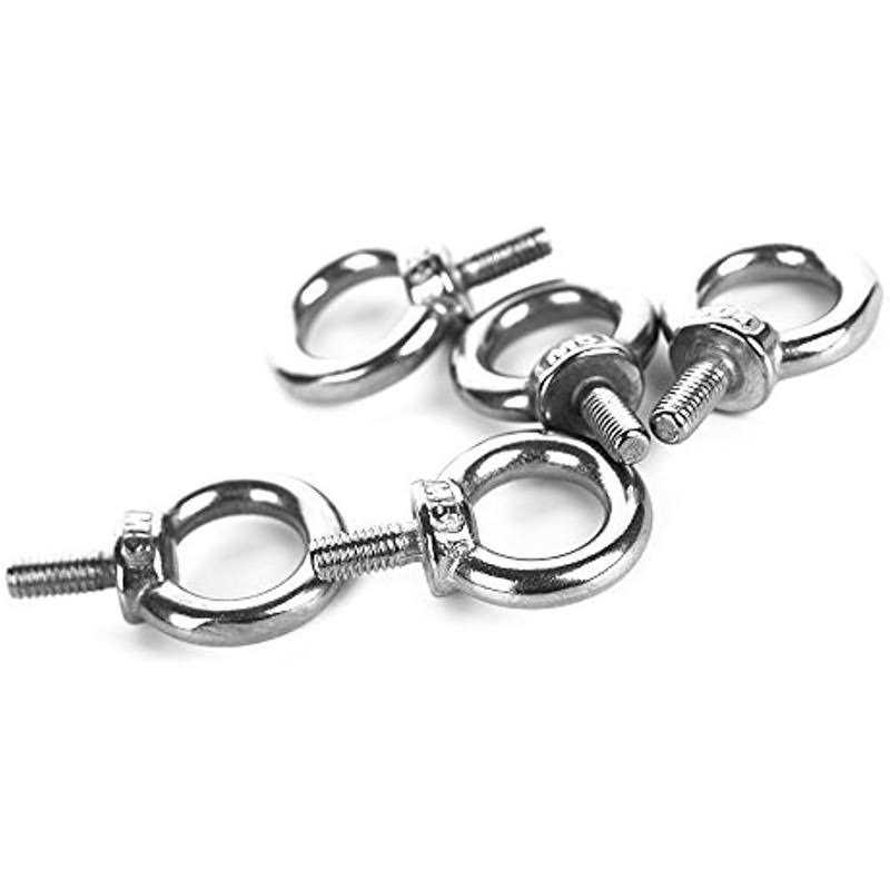 Eowpower 5Pcs Male Thread Machinery Shoulder Lifting Ring Eye Bolt - MT - Mrs Treak