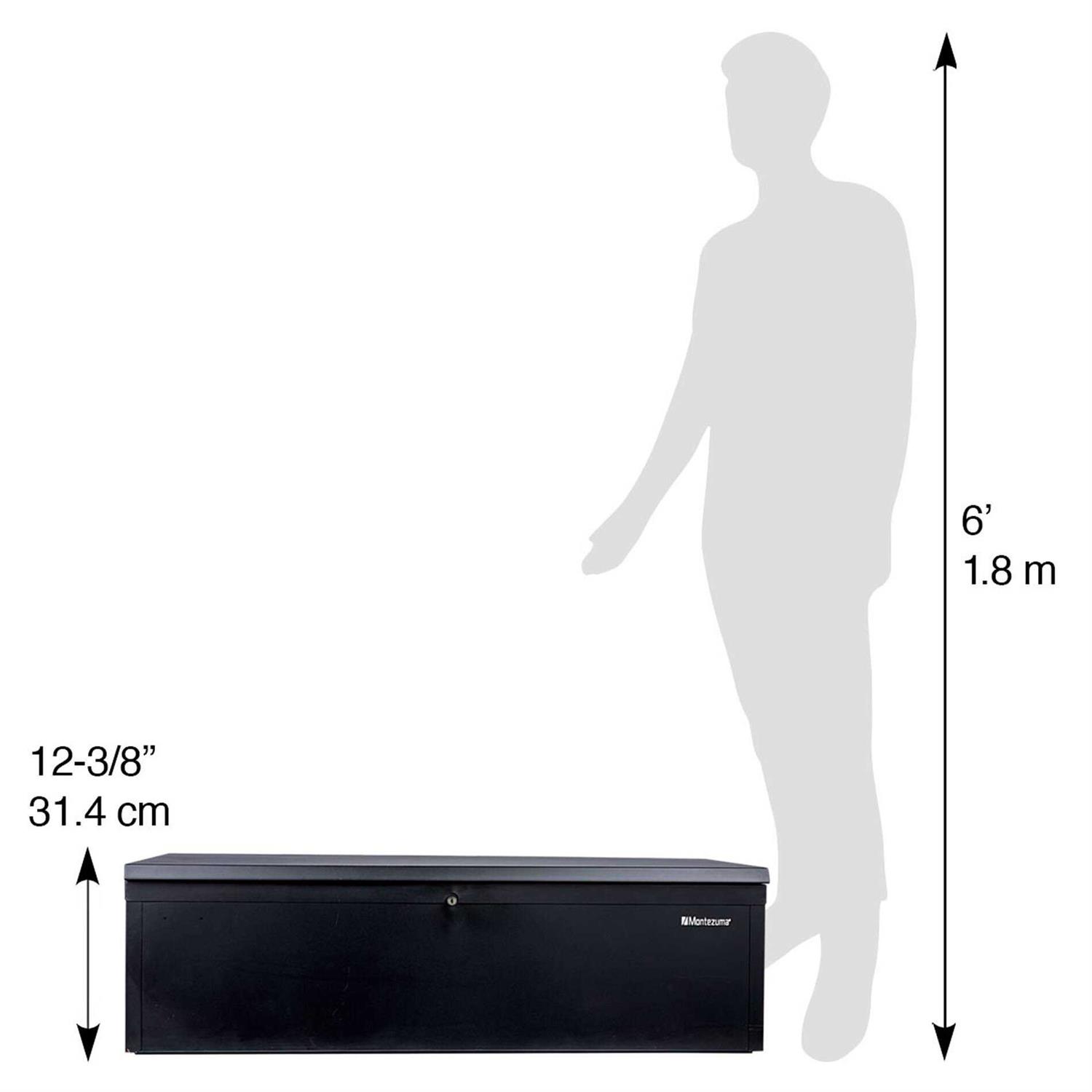 Montezuma 30 in. Steel Utility Box MKDB30B - MT - Mrs Treak