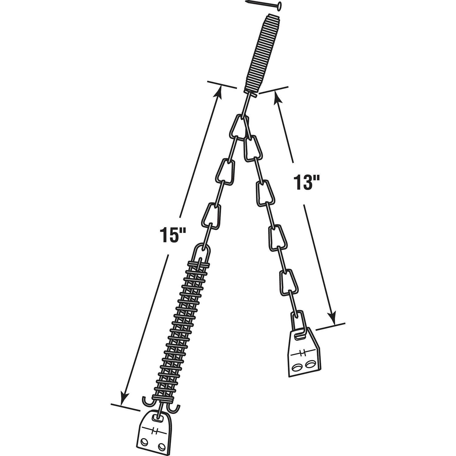 Prime-Line Storm Door Chain and Spring - MT - Mrs Treak