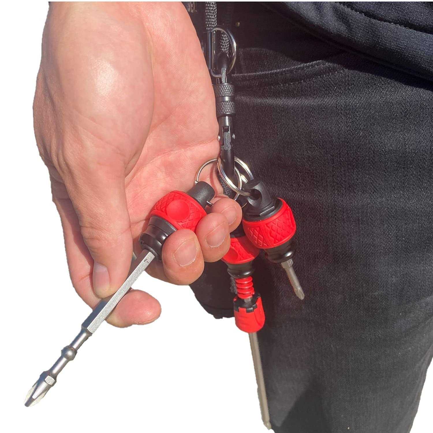 Vessel Ball Grip Carrying Bit Holder QB22RU - MT - Mrs Treak