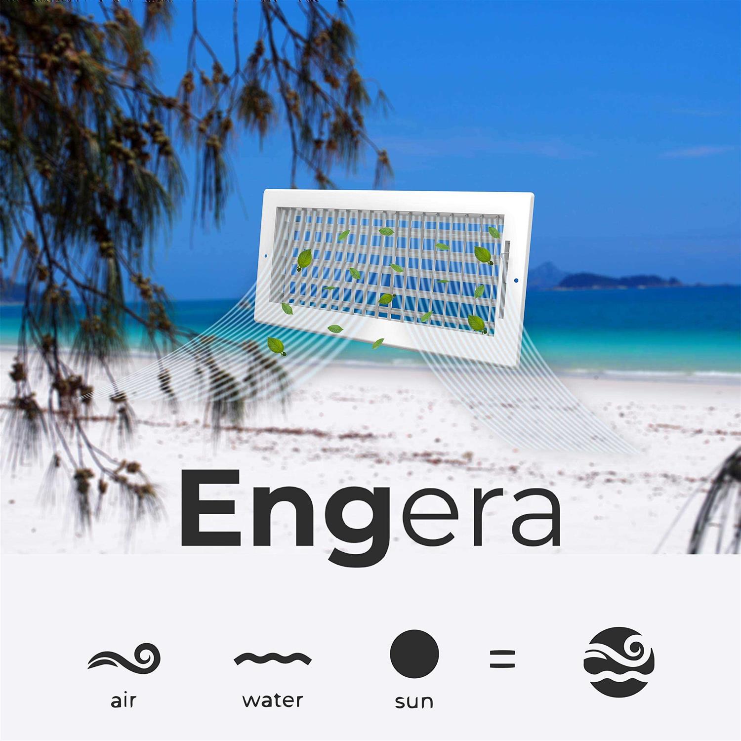 Enga Solid Brass High Pressure Hand Held Shower Wand Square Head with Adjustable Supply Elbow Wall Connector Shower Holder and Hose Set - MT - Mrs Treak