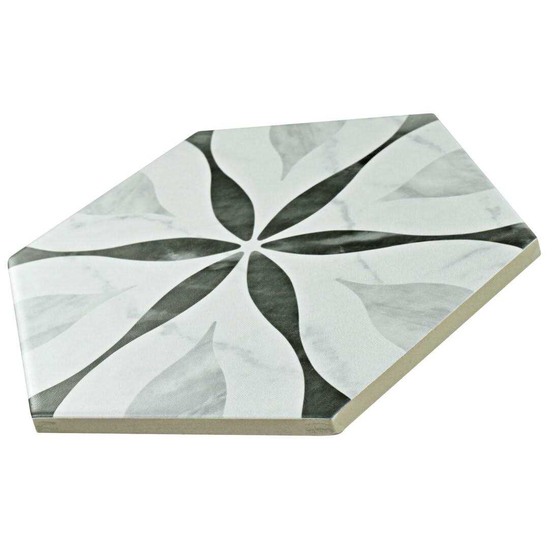 Merola Tile Chester Matte Nero 3 in. x 6 in. Ceramic Wall Subway Tile - MT - Mrs Treak