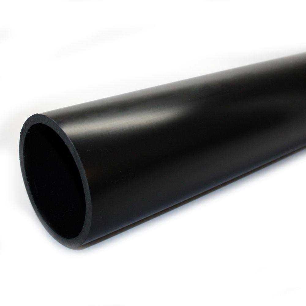 DWV Drain Pipe Black ABS Custom Size and Length - MT - Mrs Treak