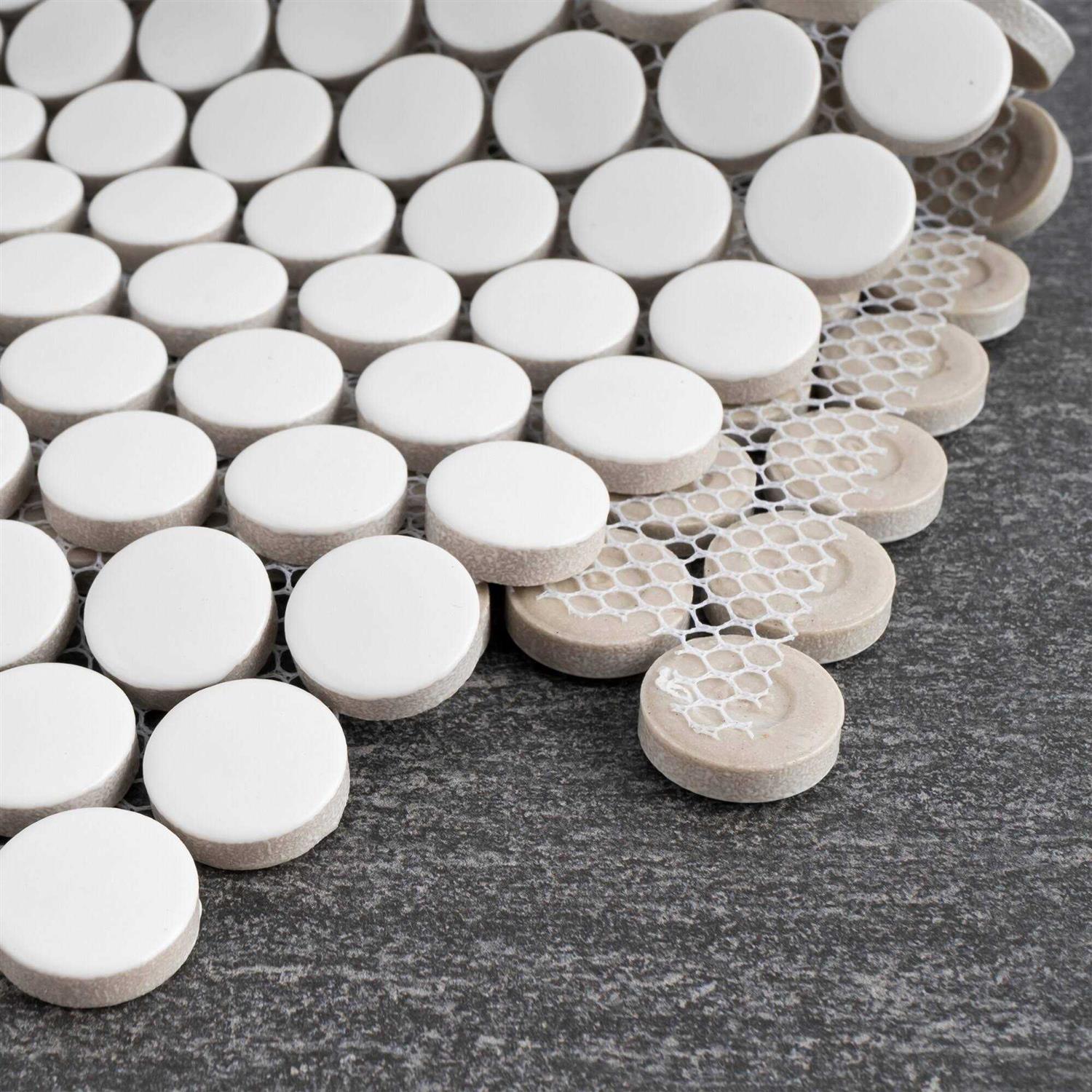 Supreme Tile TileGen. 4 x 4 Porcelain Mosaic Tile Floor and Wall Tile - MT - Mrs Treak