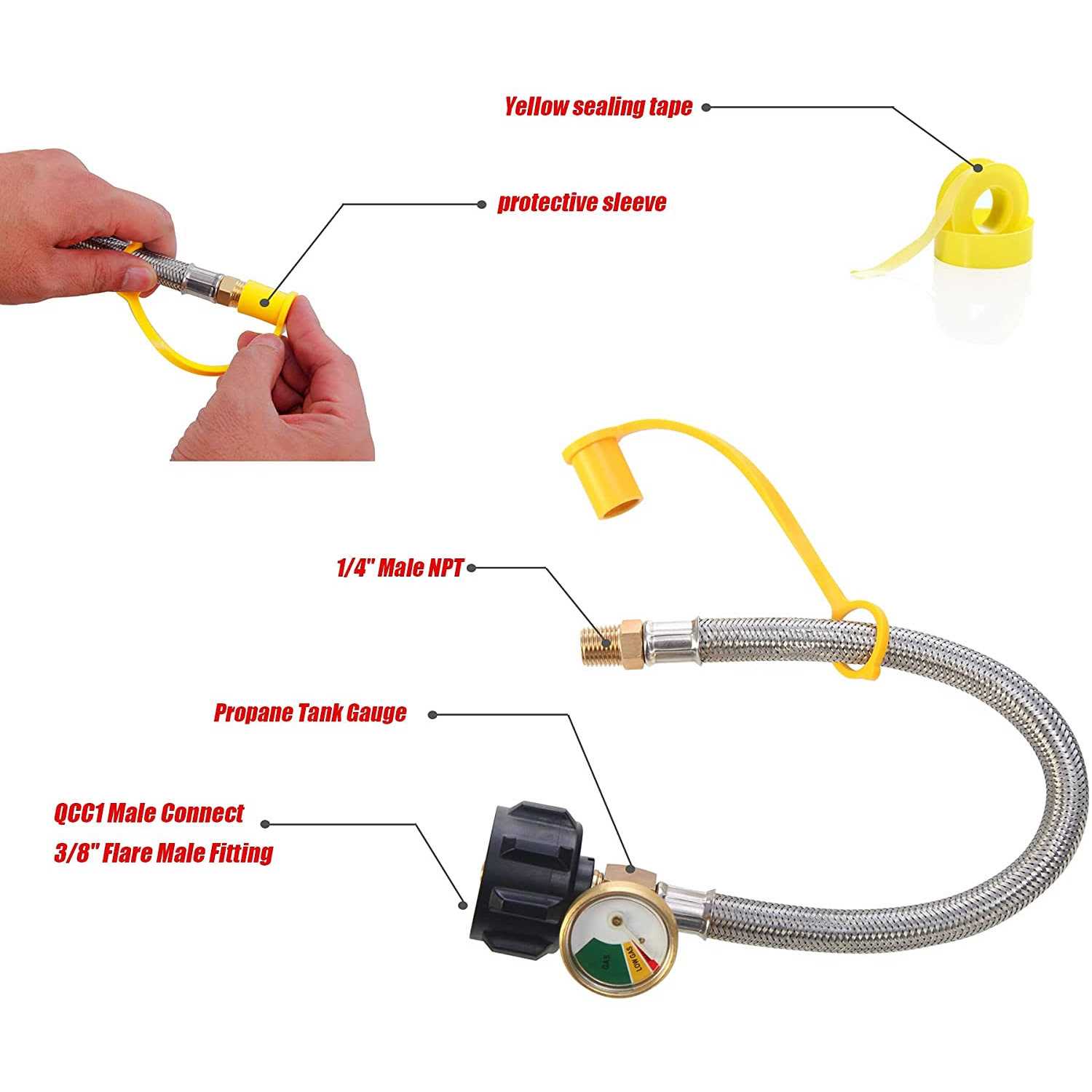 Long Straw Brush Nylon Pipe Tube Cleaner 8 ihch 10 Different Diameters Set of 10 - MT - Mrs Treak