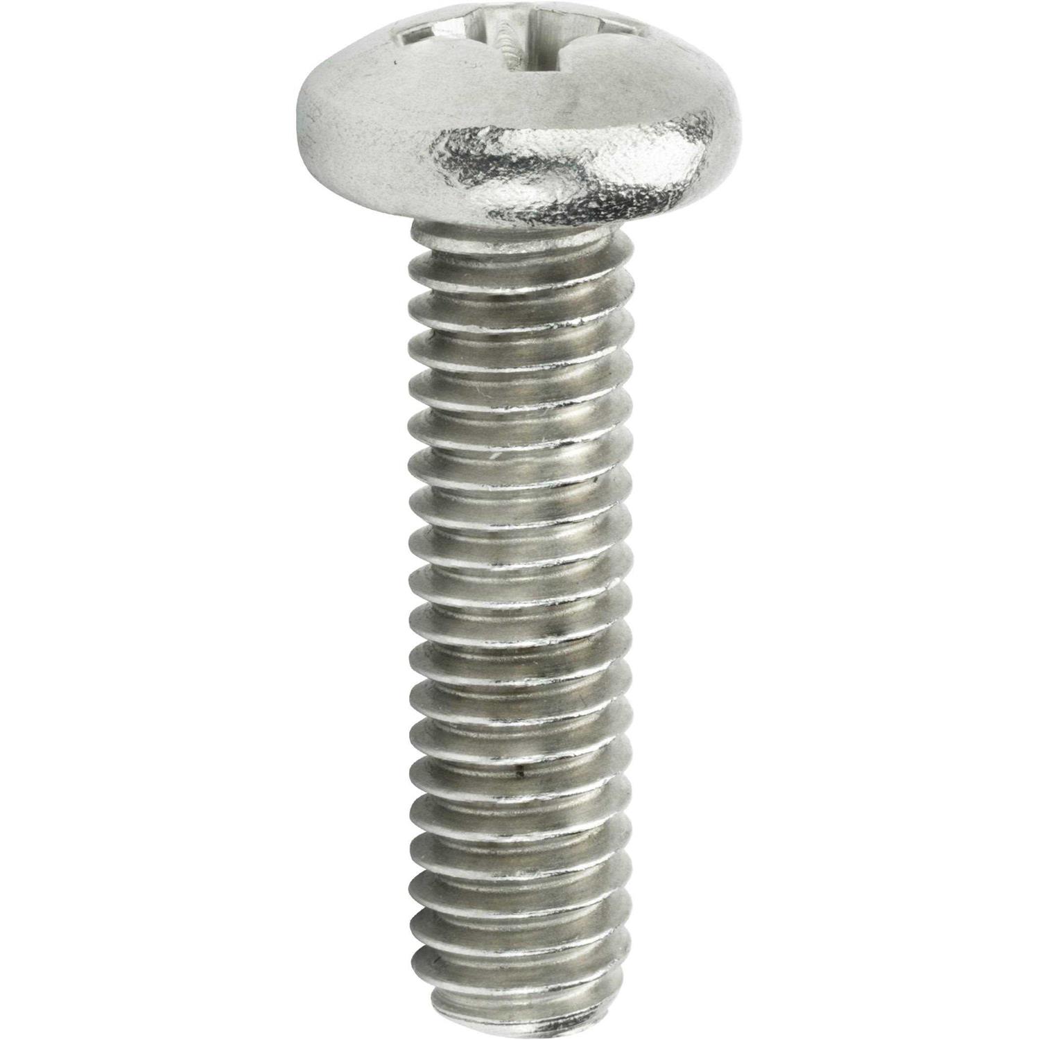 Phillips Pan Head Machine Screws Stainless Steel 18-8 Qty - MT - Mrs Treak