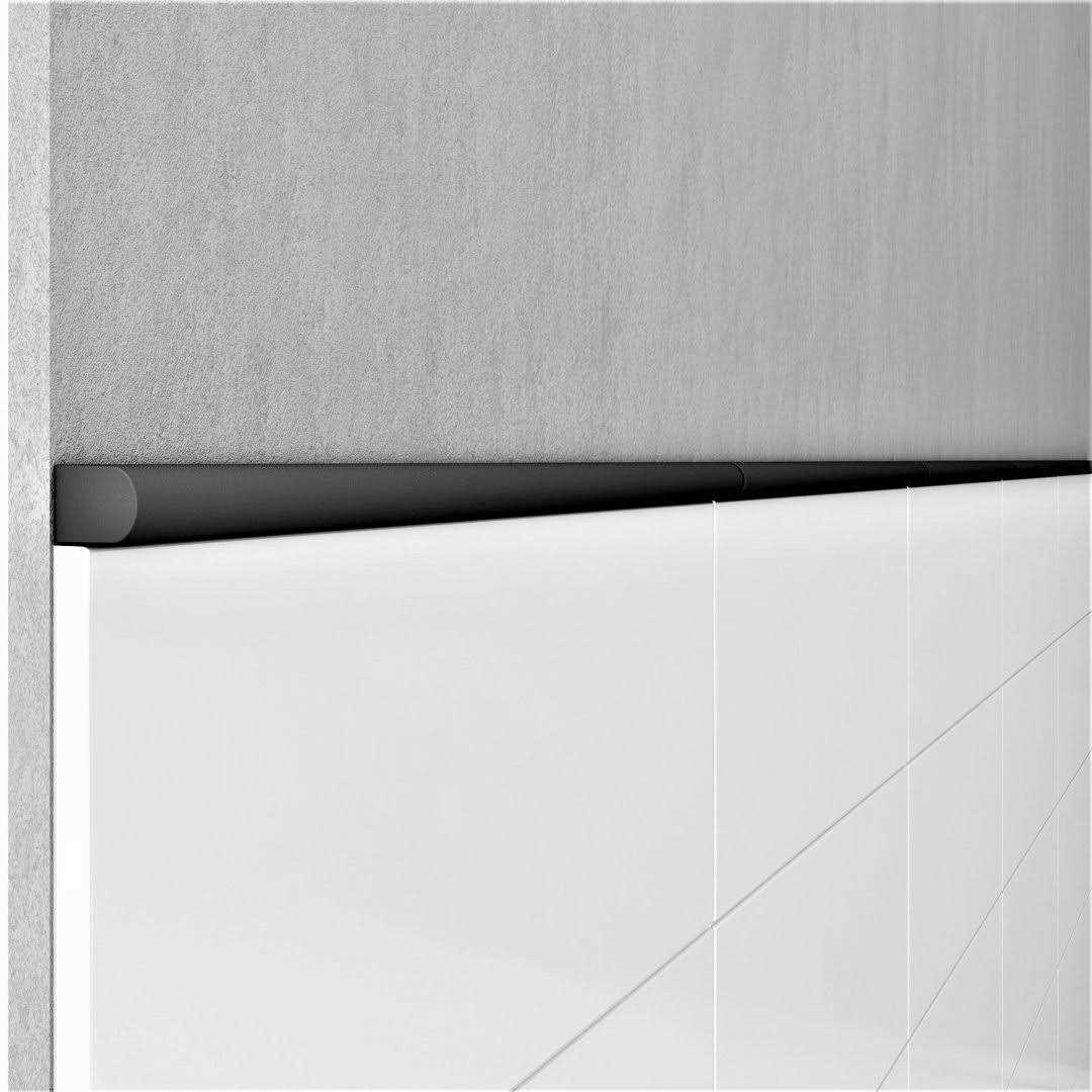 Niche Tiles Universal Oil Rubbed Bronze 1/2 in. x 12 in. Matte Metal Pencil Liner Wall Tile Trim - MT - Mrs Treak